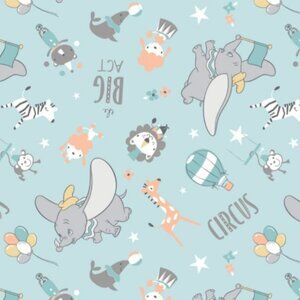 Disney Dumbo My Little Circus Collection from Camelot Fabrics - Quilting Fabrics